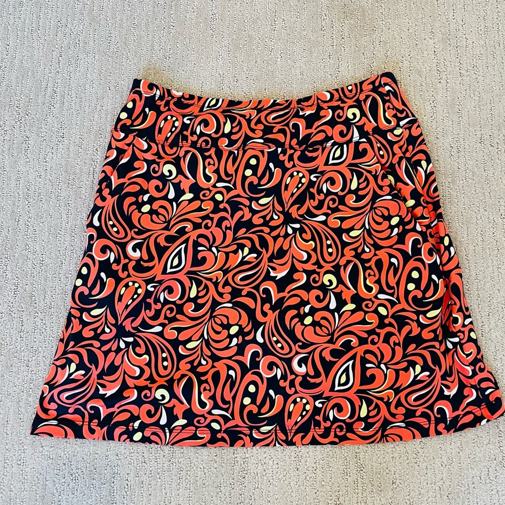 Tail Orange Swirl Skort